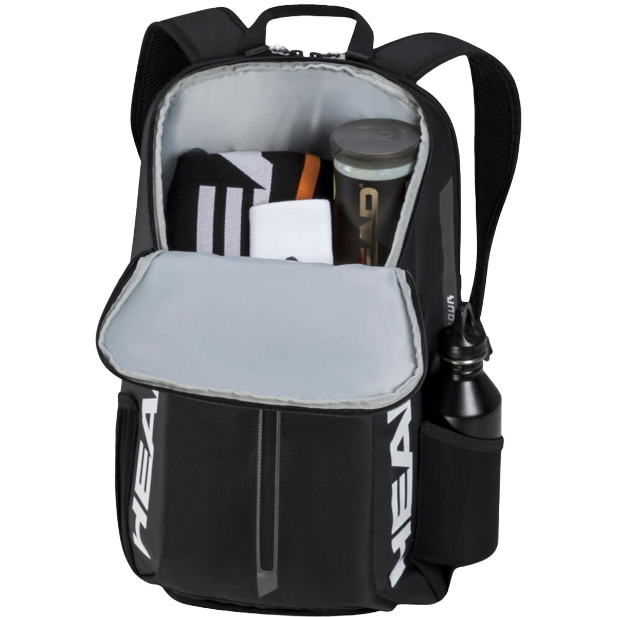 260654 Head Tour Tennis Backpack 25L (Black/White)