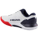 Head Men's Revolt Pro 5 Tennis Shoes (White/Navy) - left view