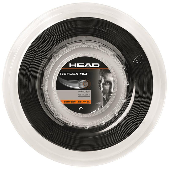 Head Reflex MLT 17g Tennis String (Reel) - Black