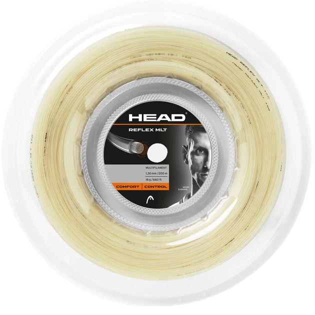 Head Reflex MLT 17g Tennis String (Reel) - Natural