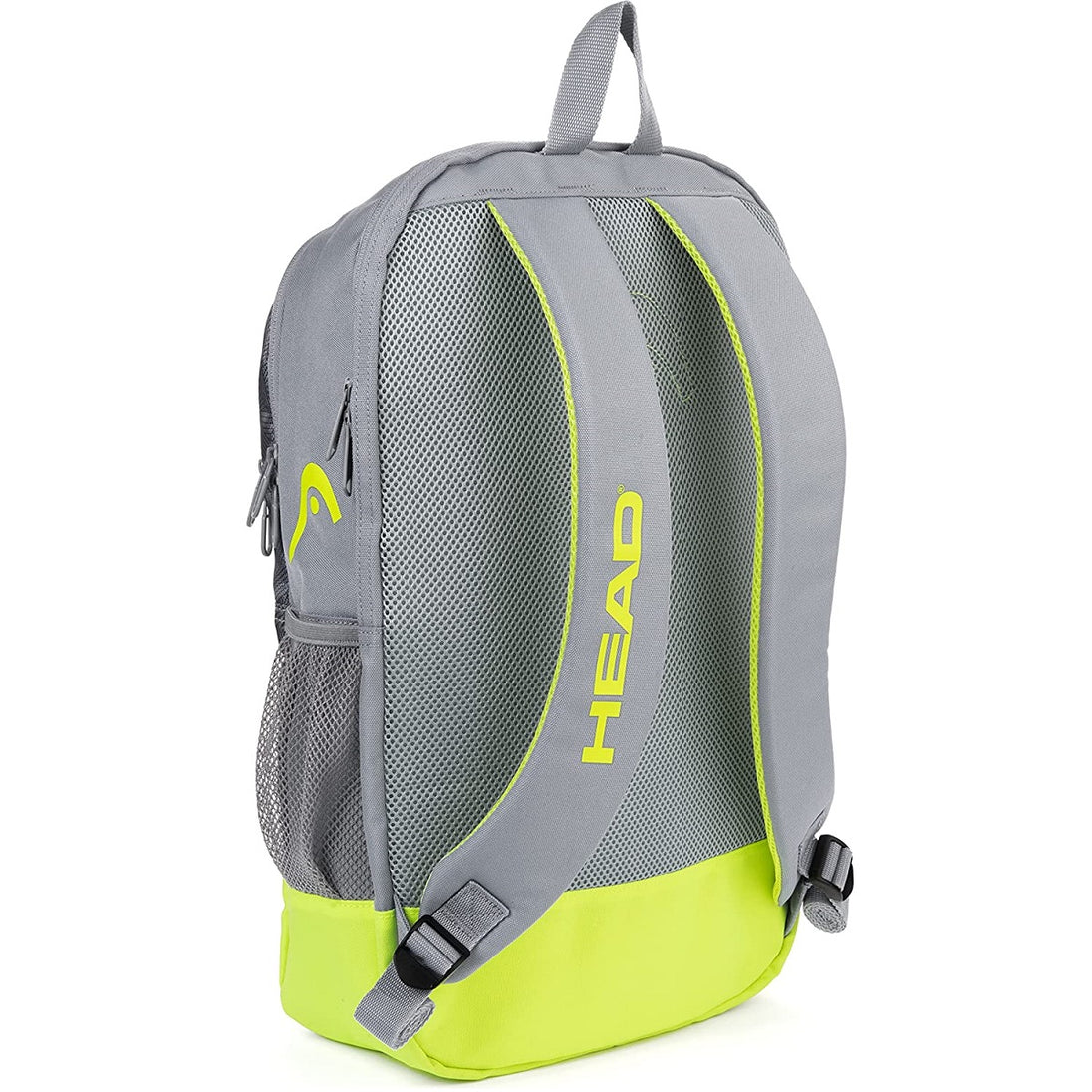 InstinctJr-284261-GRNY-BNDL Head Instinct Junior Tennis Racquet Bundled w Core Tennis Backpack (Grey Yellow) c