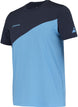 2MS25011X-4035 Babolat Men's Drive Crew Neck Tennis Training Tee (Drive Blue)