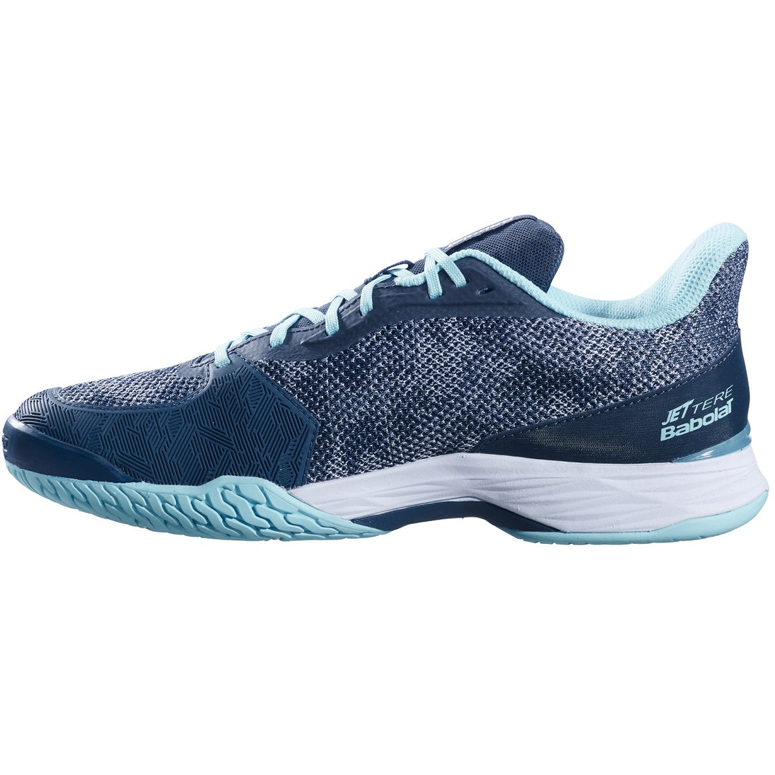 30F23649-4101 Babolat Men's Jet Tere All Court Tennis Shoes (Midnight Navy) - Left