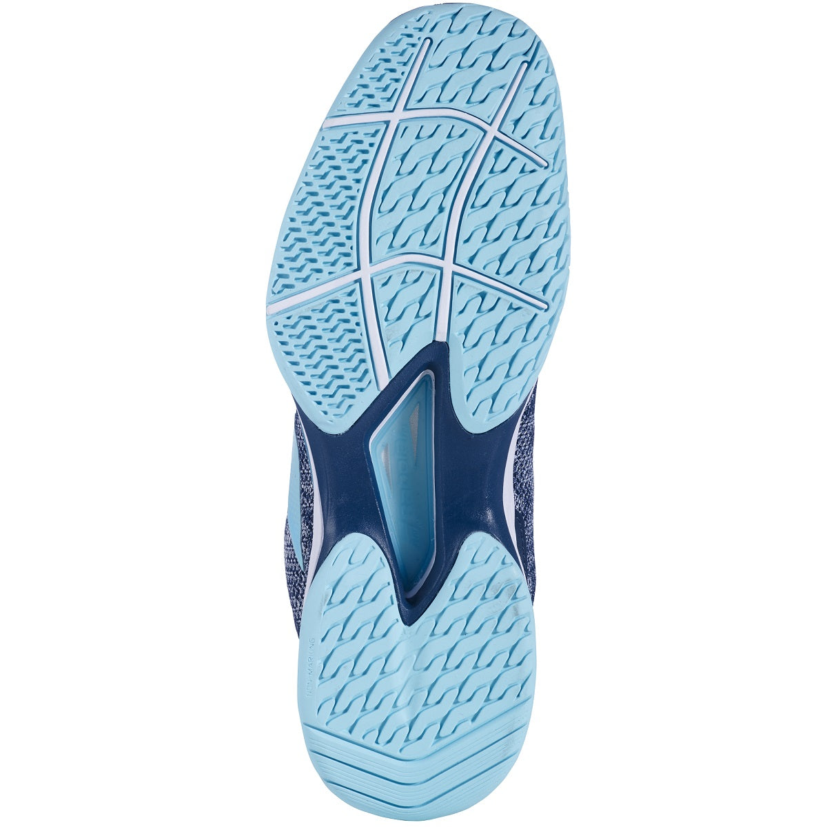 30F23649-4101 Babolat Men's Jet Tere All Court Tennis Shoes (Midnight Navy) - Sole