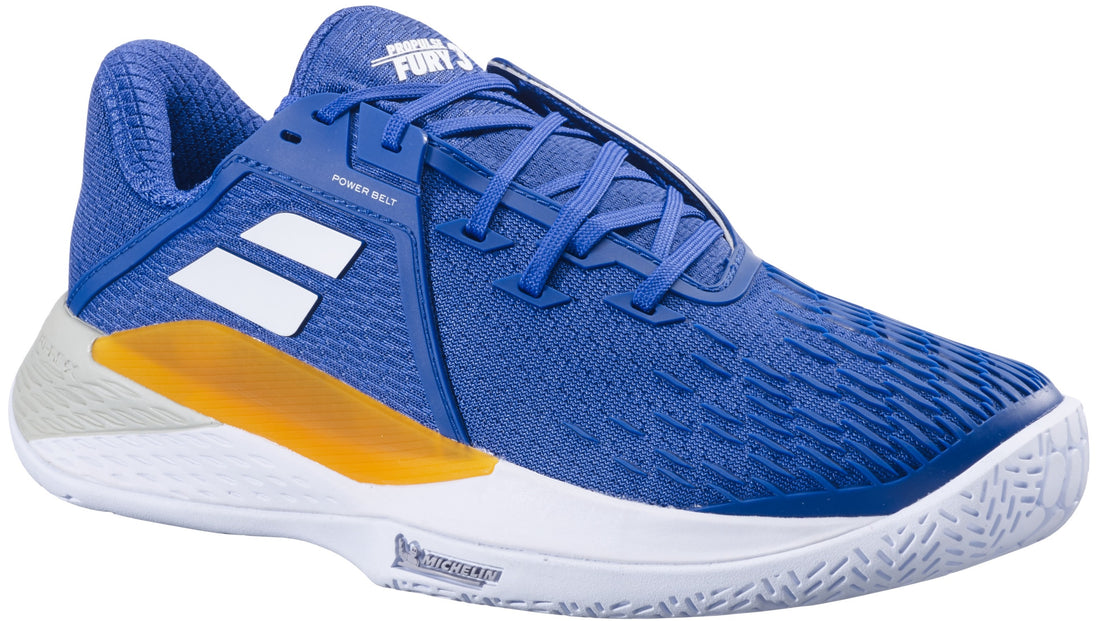 30S24208-4116 Babolat Men's Propulse Fury 3 All Court Tennis Shoes (Mombeo Blue)