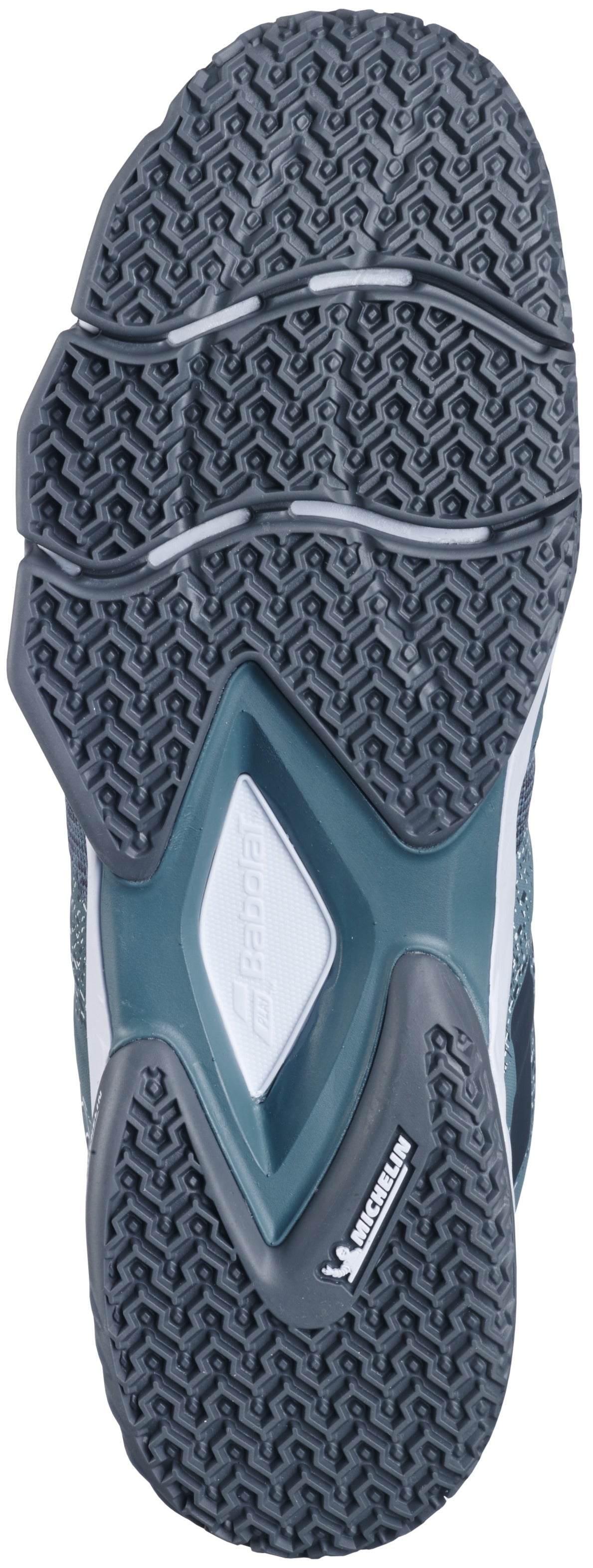 30S24571-3031 Babolat Men's Movea Padel Shoes (North Atlantic/White)