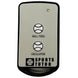 Control panel with labels on a white background