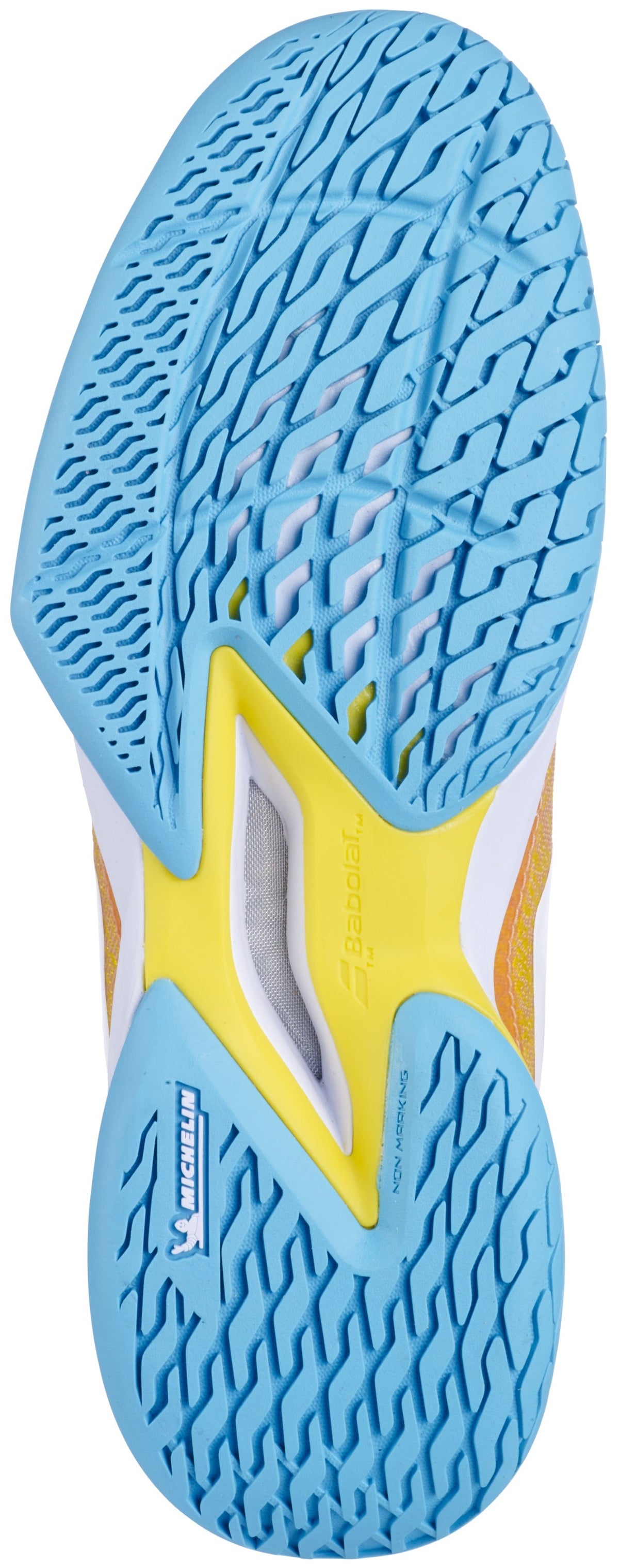 31S24630-6018 Babolat Women's Jet Mach 3 All Court Tennis Shoes (Coral/Gold Fusion)