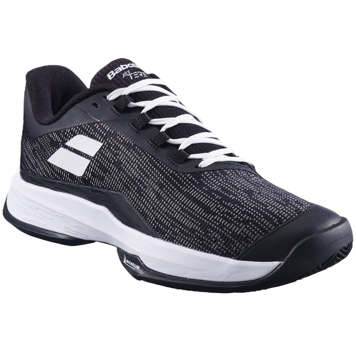 3A0S25A650-2001 Babolat Men's Jet Tere 2 Clay Court Tennis Shoes (Black/White)