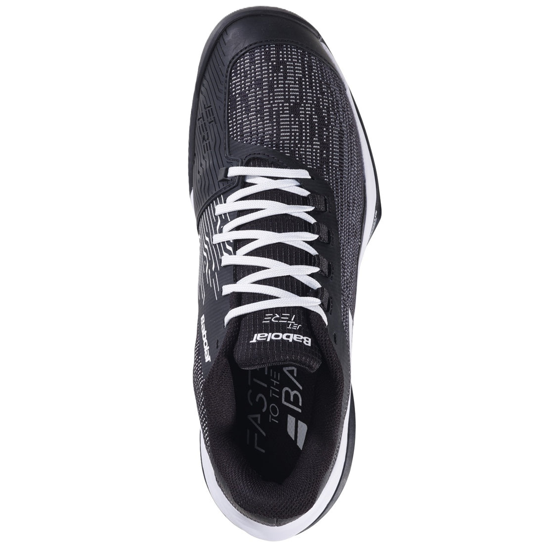 3A0S25A650-2001 Babolat Men's Jet Tere 2 Clay Court Tennis Shoes (Black/White)