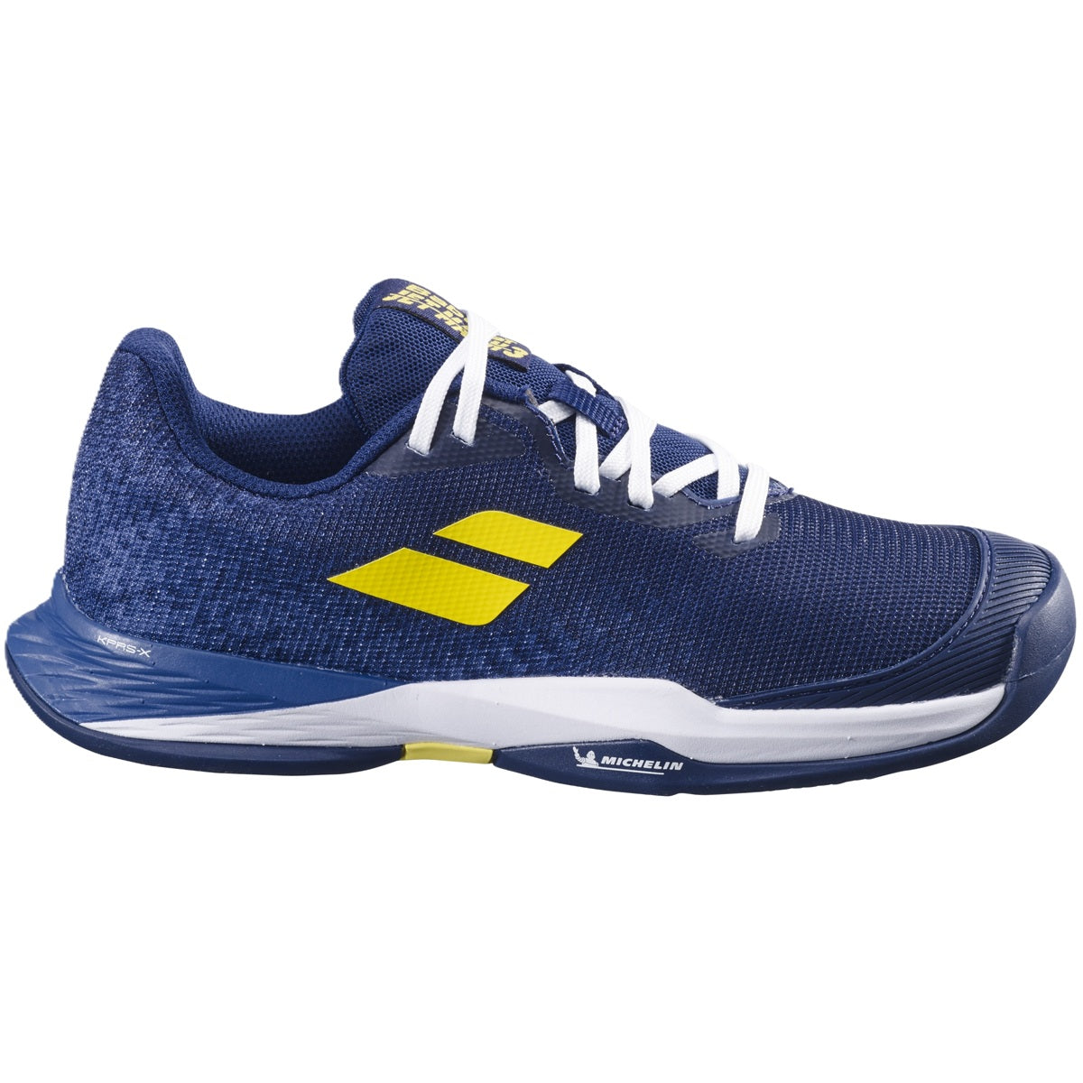 3K2S25A648-4118 Babolat Junior Jet Mach 3 All Court Tennis Shoes (Sodalite Blue)