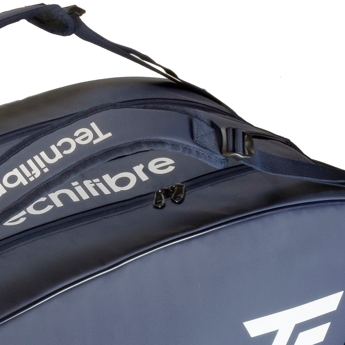 Tecnifibre Tour Endurance 12R Tennis Bag (Navy) - Closeup