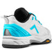 4300-WHTE Tyrol Women's Velocity-V Pickleball Shoes (White/Teal)