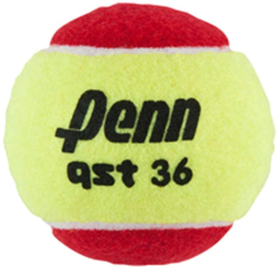 521914-Case Penn QST 36 Red Felt Training Tennis Balls – Case (72 Balls)