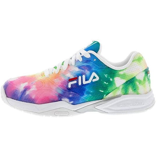 5PM00597-775 Fila Women's Volley Zone Pickleball Shoes (Multi/Multi/White)