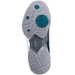 5PM01807-780Fila Women's Volley Zone Pickleball Shoes (Multicolor/White/Metallic Silver) - Sole