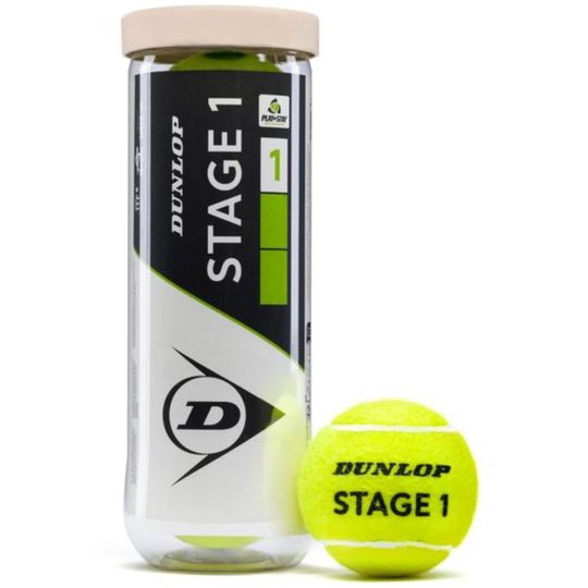 601632US_Dunlop_Stage1_Junior_Green_Tennis_Balls