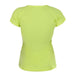 Sofibella Women's Classic Mock Sleeve Tennis Top (Electric Yellow)