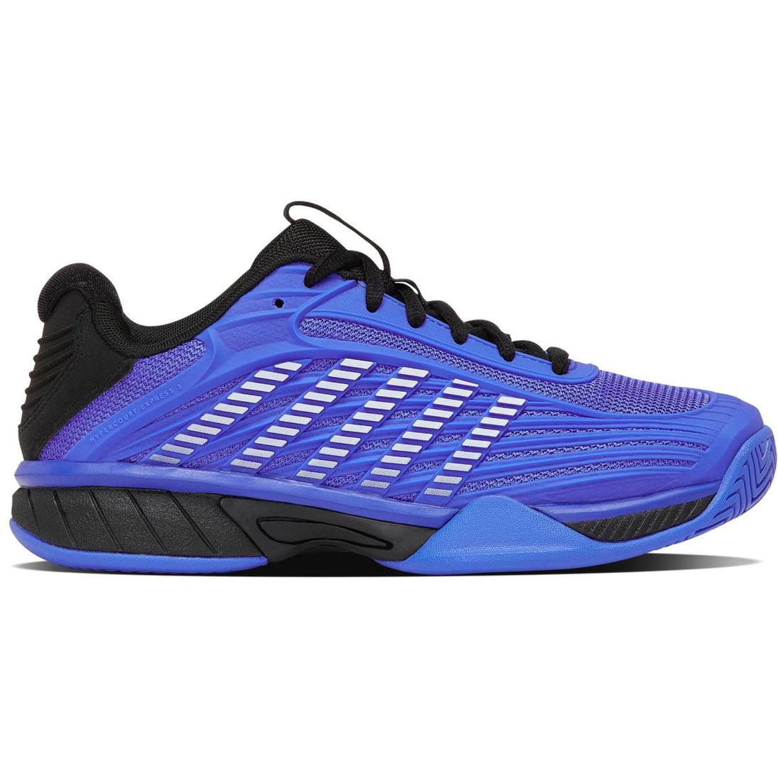 K-Swiss Junior's Hypercourt Express 3 Tennis Shoes (Blue/Black/White)