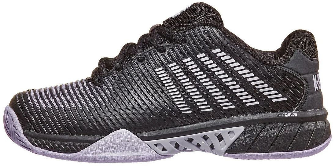 96613-014 K-Swiss Women's Hypercourt Express 2 Tennis Shoes (Moonless Night/Purple Rose)
