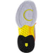 97382-188 K-Swiss Women's Hypercourt Express 2X Lucky in Love Tennis Shoe (White/Black/Neon Yellow) - Sole