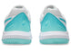 1042A236-102 Asics Women's Gel-Dedicate 8 Pickleball Shoes (White/Energy Aqua)