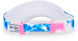 BLV219 Ame & Lulu Big Love Tennis Visor (Blue/Pink Tie-Dye)