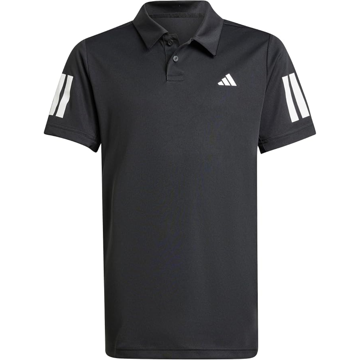 CABP5R_Adidas_Boys_Club_3-Stripes_Tennis_Polo_Black