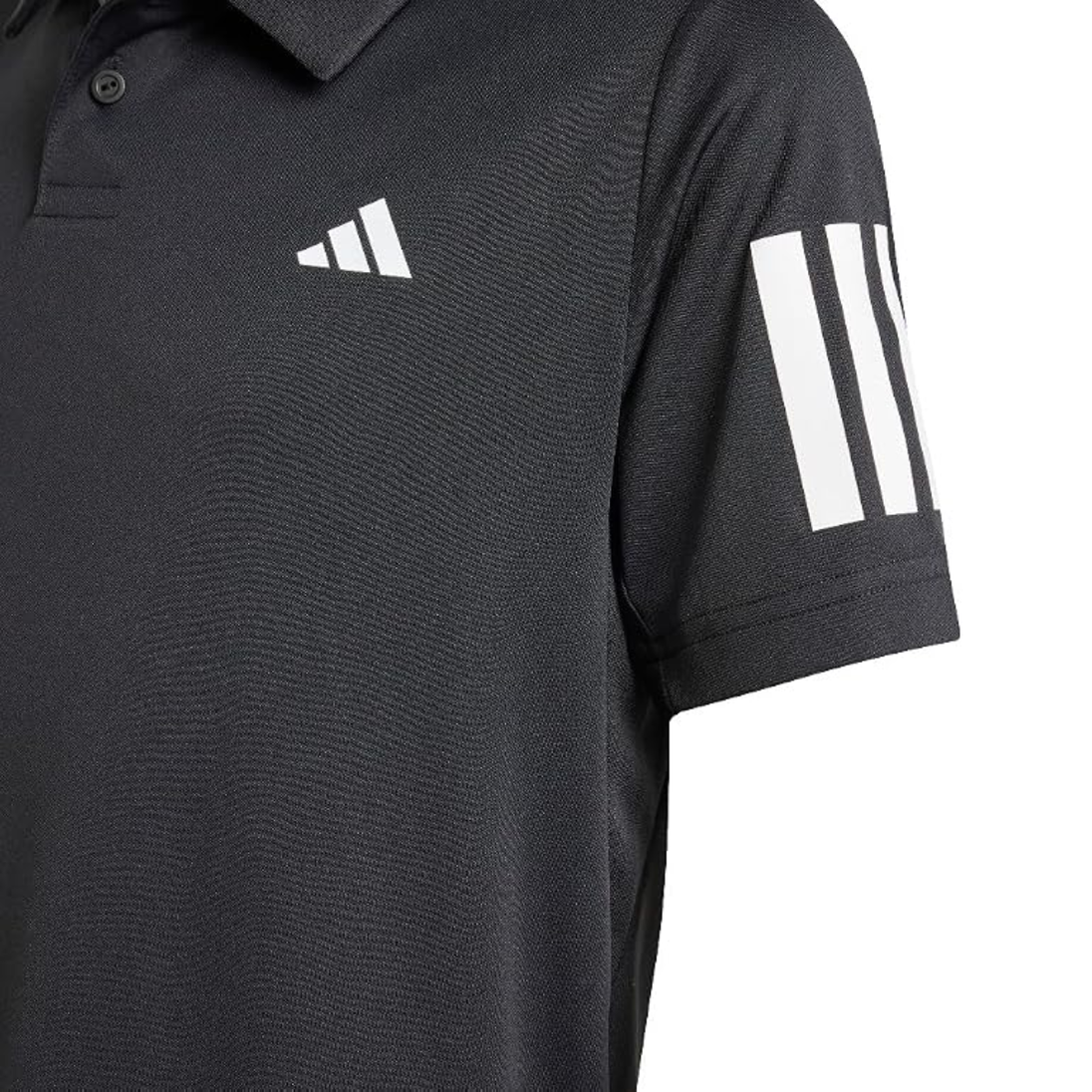 CABP5R_Adidas_Boys_Club_3-Stripes_Tennis_Polo_Black