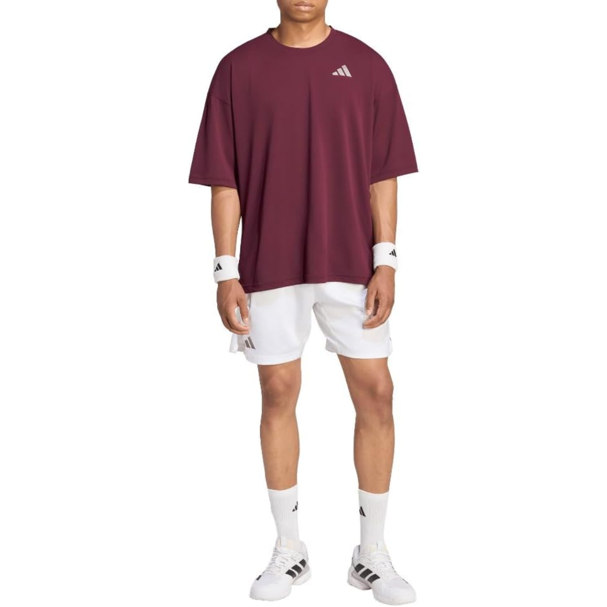 CAMTNJ-MAR_Adidas_Mens_Oversized_Tennis_T-Shirt_Maroon