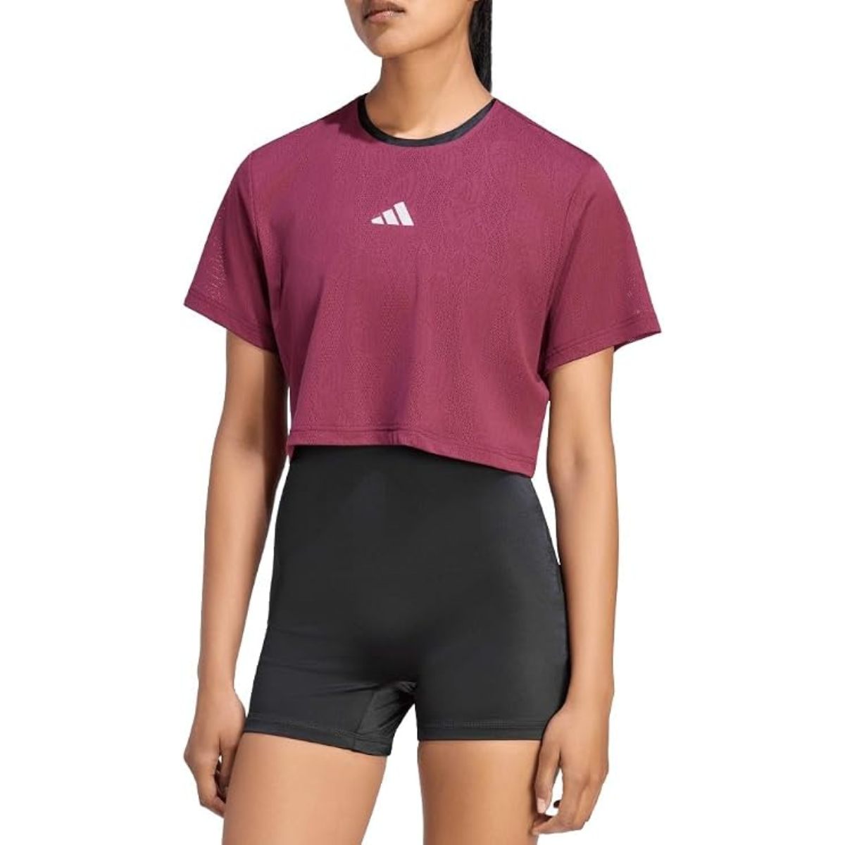 CAWT7Z_Adidas_Womens_Climacool _Lace_Crop_Pro_Tennis_T-Shirt