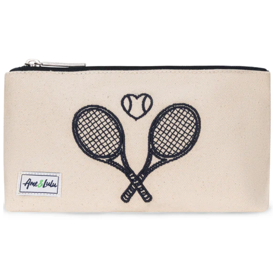 CBC352_Ame_Lulu_Brush_It_Off_Tennis_Cosmetic_Case_Love_Match_Natural