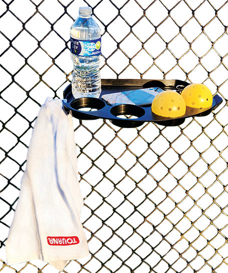 F-TRY-BK Tourna Tennis Court Fence Tray