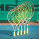 CocoJr-RedFoam Head Coco Junior Tennis Racquet bundled w 3 Red Foam Tennis Balls
