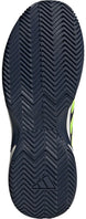 IE0854 Adidas Men's GameCourt 2 Tennis Shoes (Shadow Navy/Lucid Lemon/Core White)