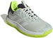 IF0438 Adidas Men's Solematch Control Tennis Shoes (Crystal Jade/White/Lucid Lemon)
