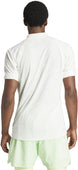 IL7383 Adidas Men's Airchill Pro FreeLift Tennis Polo (Off White/Crystal Jade)