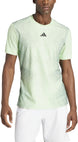 IL7384 Adidas Men's Airchill Pro FreeLift Tennis Tee (Green Spark)