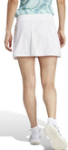 IT6573 Adidas Women's Club Graphic Tennis Skirt (White/Grey One)