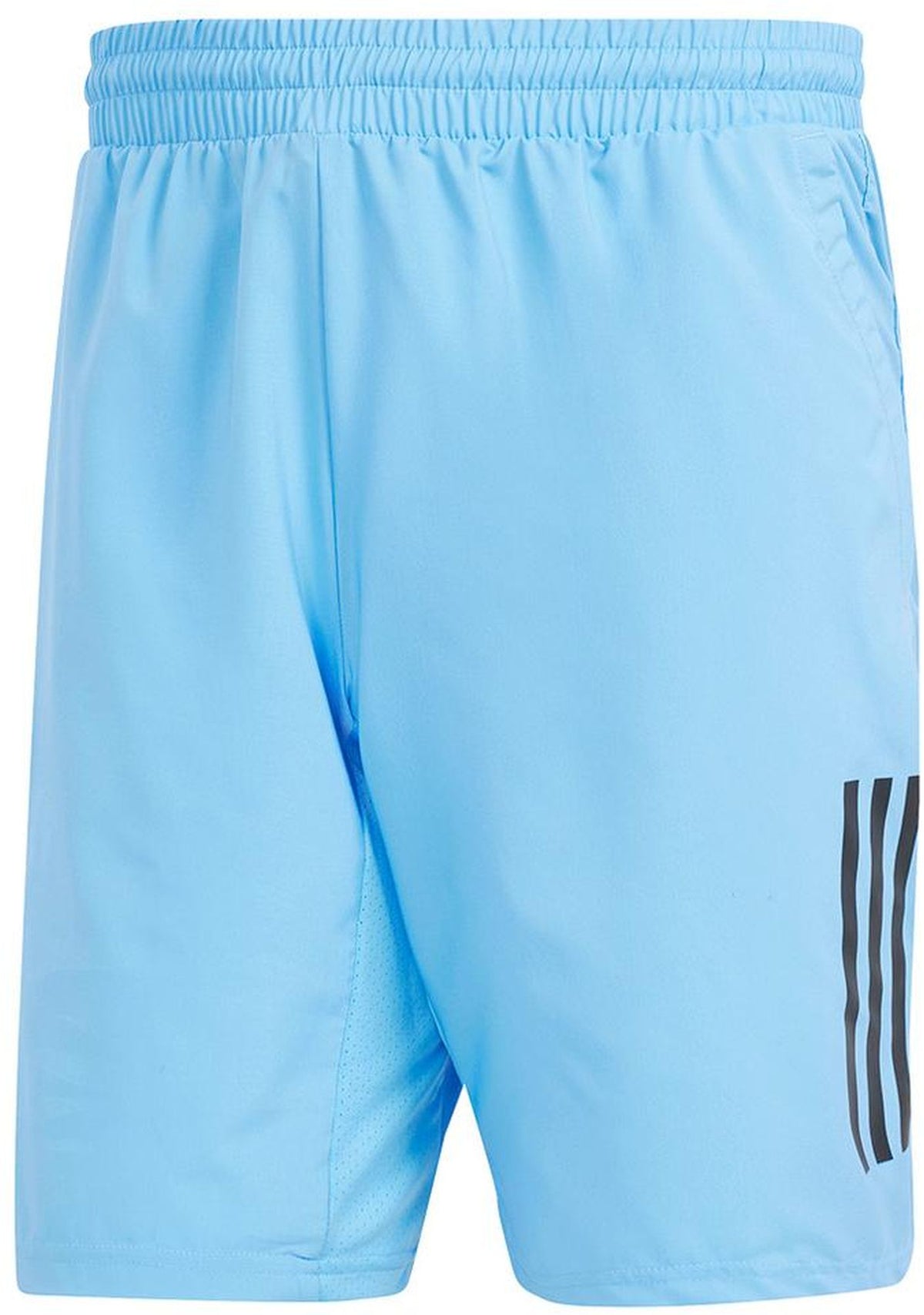 IT9029-7 Adidas Men’s Club 3 Stripe Tennis Shorts 7 Inch (Blue Burst)