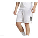 JE0408-9 Adidas Men's Club 3 Stripes 9" Short (White)