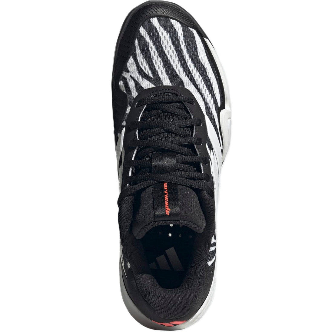 Adidas Men's Barricade 14 Tennis Shoes (Black/White/Orange)