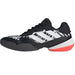 Adidas Men's Barricade 14 Tennis Shoes (Black/White/Orange)