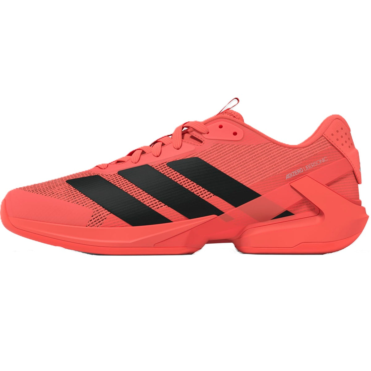 Adidas Men's Adizero Ubersonic 5 Tennis Shoes (Solar Turbo/ Core Black)