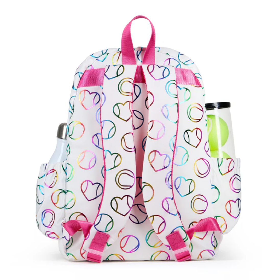 LLTBP327_Ame_Lulu_Little_Love_Tennis_Backpack_Metallic_Rainbow
