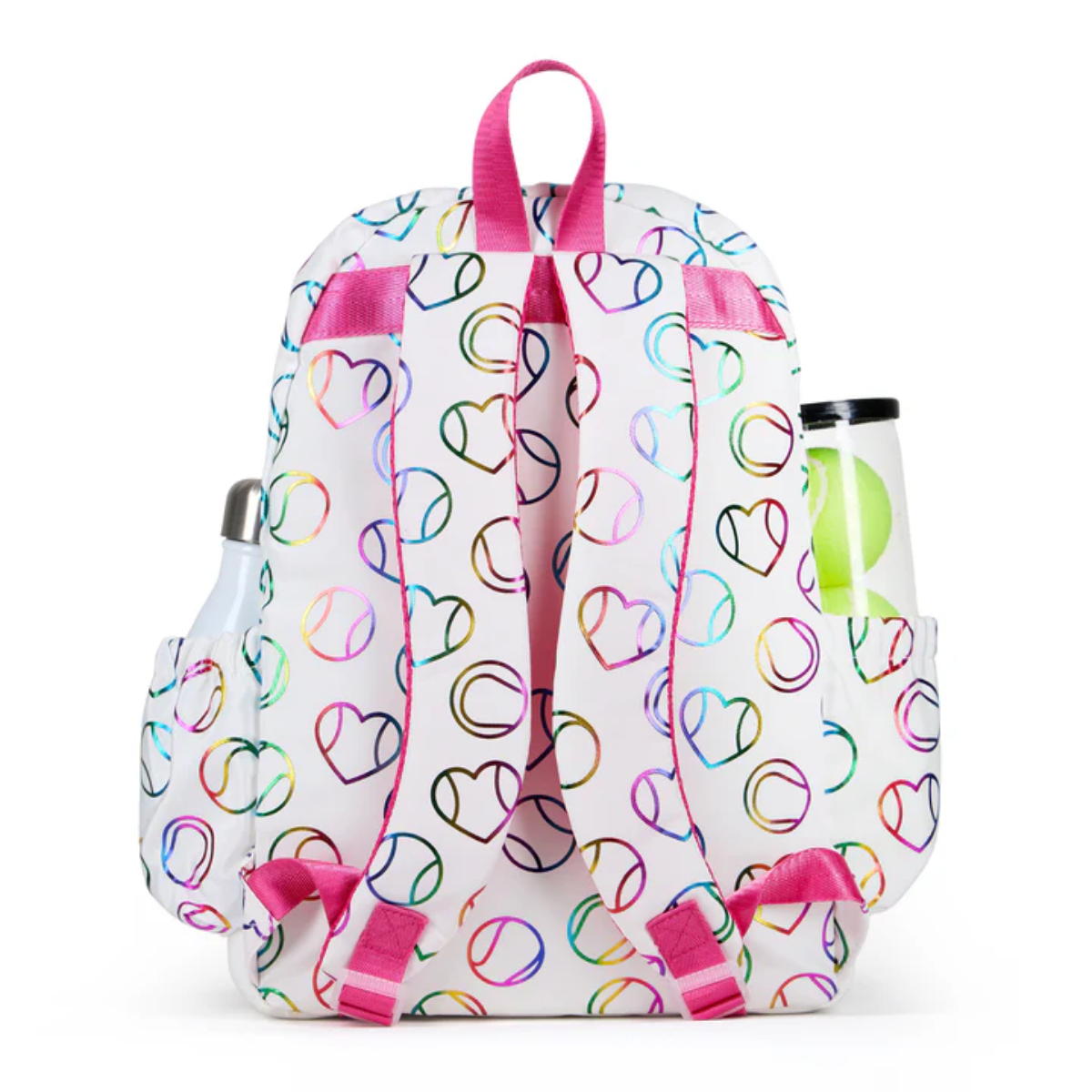 LLTBP327_Ame_Lulu_Little_Love_Tennis_Backpack_Metallic_Rainbow