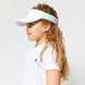 LLV256 Ame & Lulu Little Love Tennis Visor (Rainbow Sherbert)