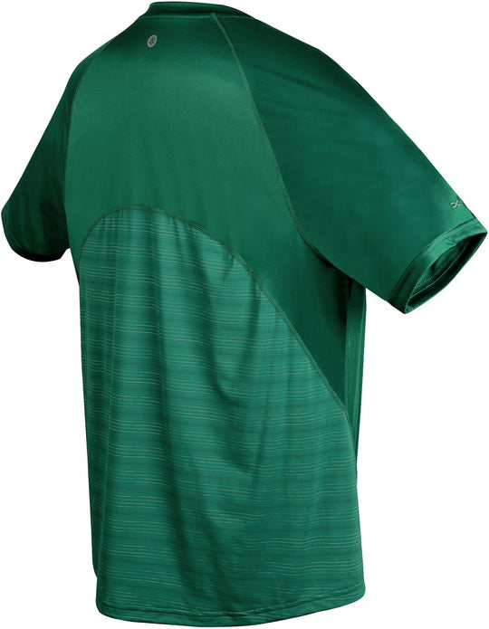 M2301-GRN DUC Men's Racer Performance Tennis Crew (Pine Green)