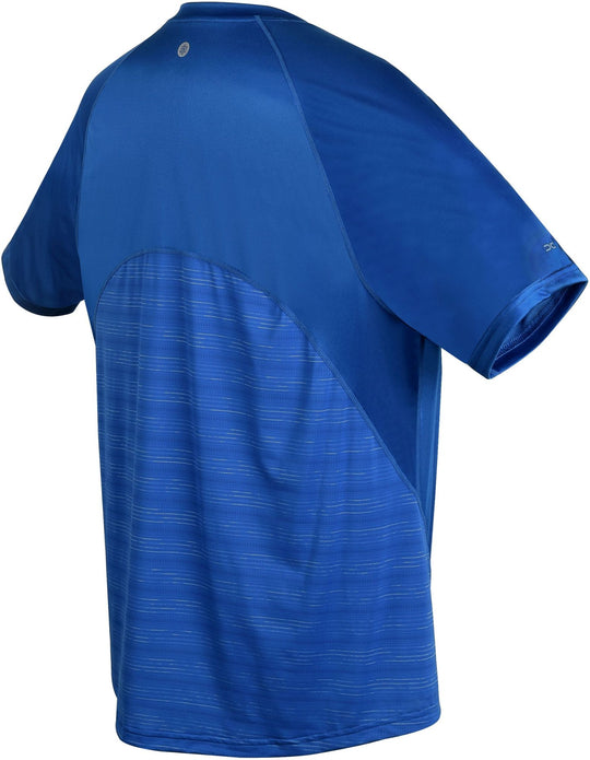 M2301-NVY DUC Men's Racer Performance Tennis Crew (Navy)