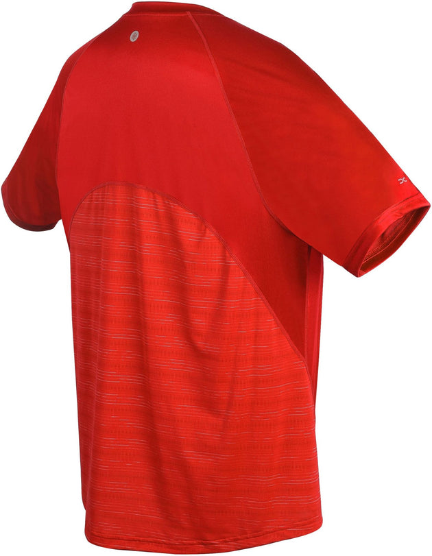 M2301-RED DUC Men's Racer Performance Tennis Crew (Red)